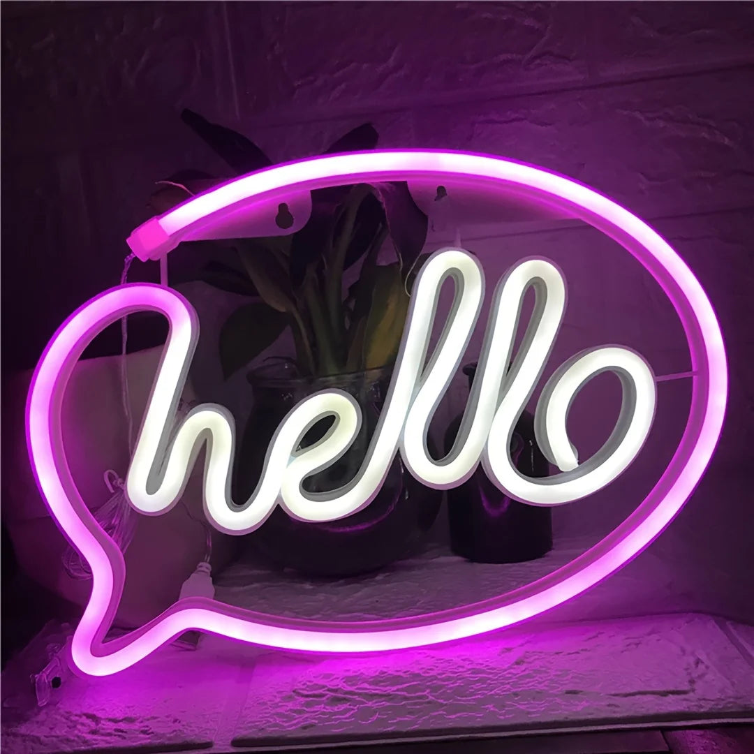 LED Neon Scripture Signs - Christian Home Decor | FaithCore